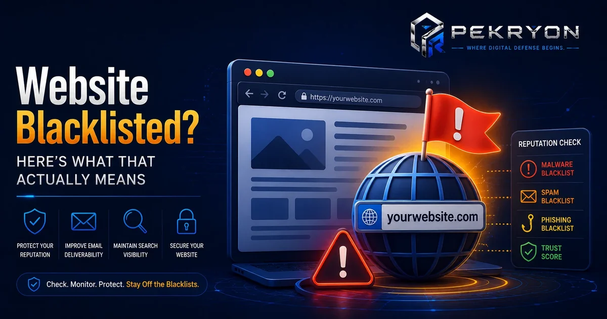 Is Your Website Secretly Blacklisted? Here's How to Check