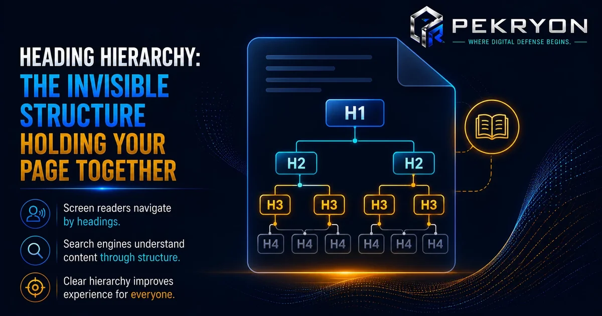 Heading Hierarchy: The Structure Behind Every Page